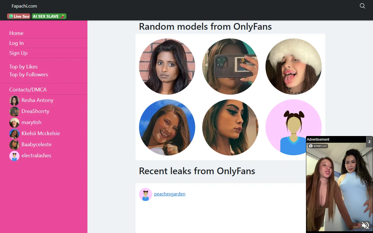 Screenshot of Fapachi